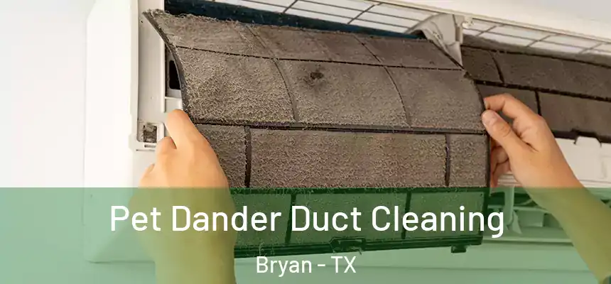 Pet Dander Duct Cleaning Bryan - TX